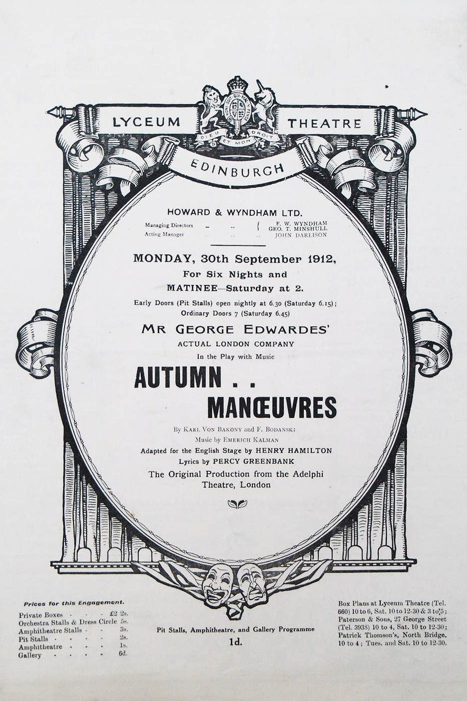 Autumn Manœuvres
