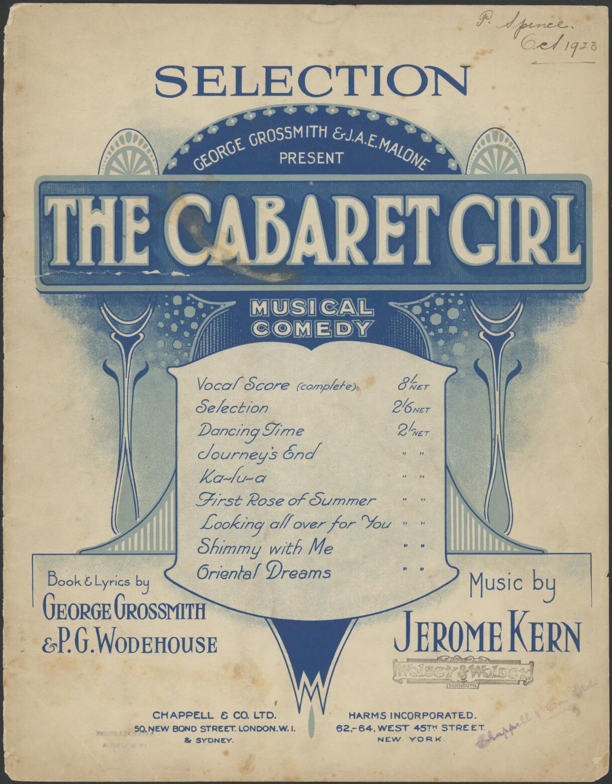 Cabaret Girl (The)