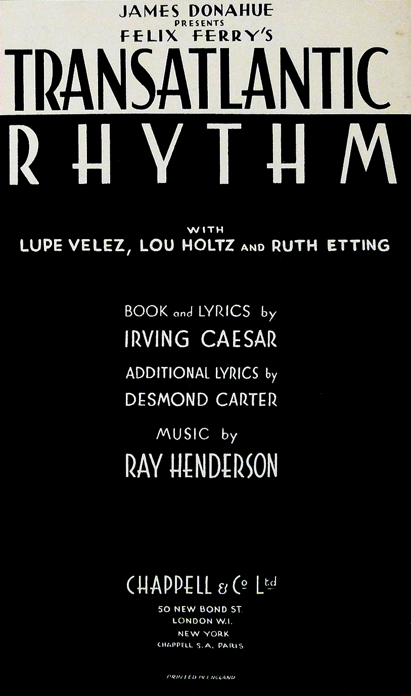 Transatlantic Rhythm