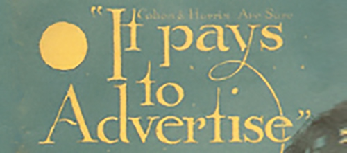 It Pays to Advertise