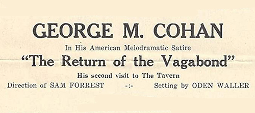 Return of the Vagabond (The)