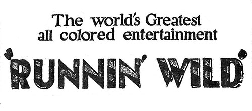 Runnin' Wild