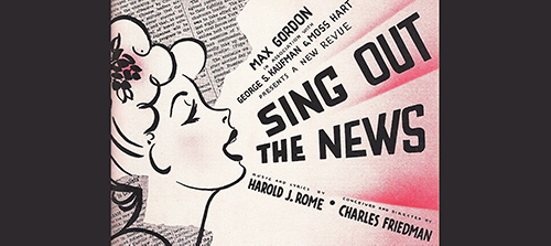 Sing Out the News