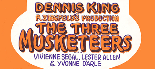 Three Musketeers (The) (Friml)