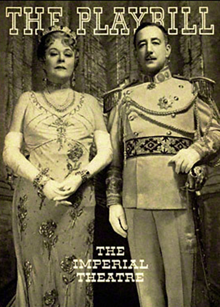 Mary Boland et Melville Cooper «Jubilee» - Imperial Theatre - Broadway 1935