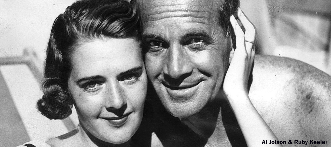 Al Jolson et Ruby Keeler