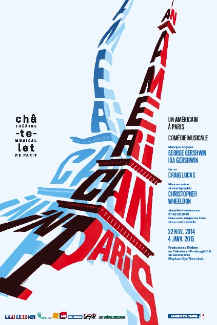 «An American in Paris» - Affiche à Paris «An American in Paris» - Affiche à Paris