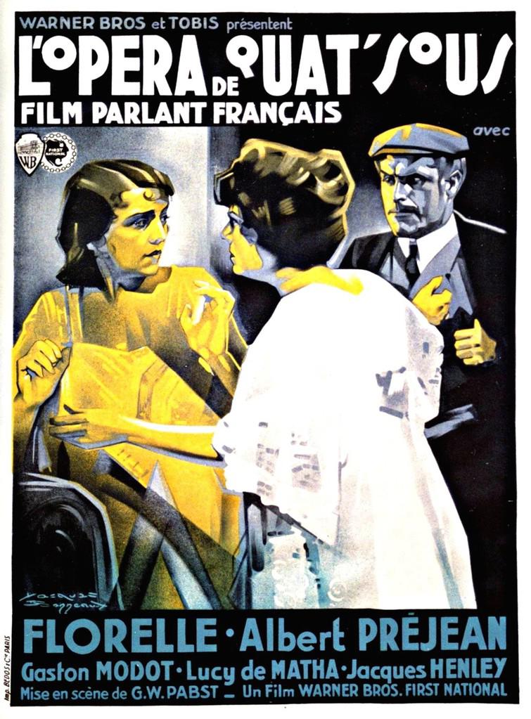 Affiche de l'adaptation cinématographique de 1931 Affiche de l'adaptation cinématographique de 1931 dans sa version française