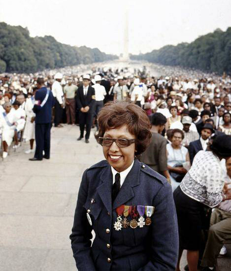 Joséphine Baker lors de la marche de Washington josephinebakermarchewashington02