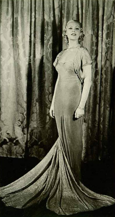 June Knight dans le rôle de Karen O'Kane «Jubilee» - Imperial Theatre - Broadway 1935