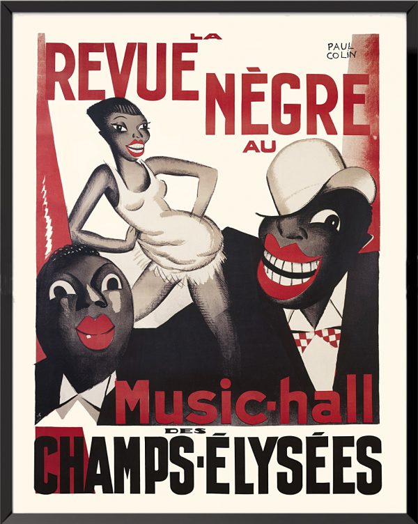 Affiche de «La Revue Nègre» - Paul Colin Affiche Revue Nègre