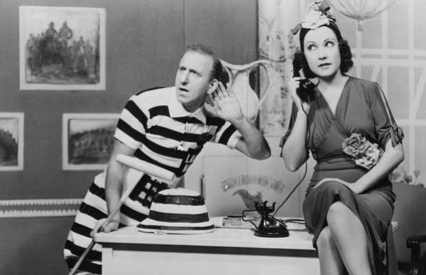 Jimmy Durante et Ethel Merman «Red, Hot and Blue» - Alvin Theatre - Broadway 1936