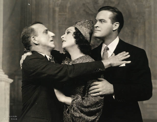 Jimmy Durante, Ethel Merman et Bob Hope «Red, Hot and Blue» - Alvin Theatre - Broadway 1936