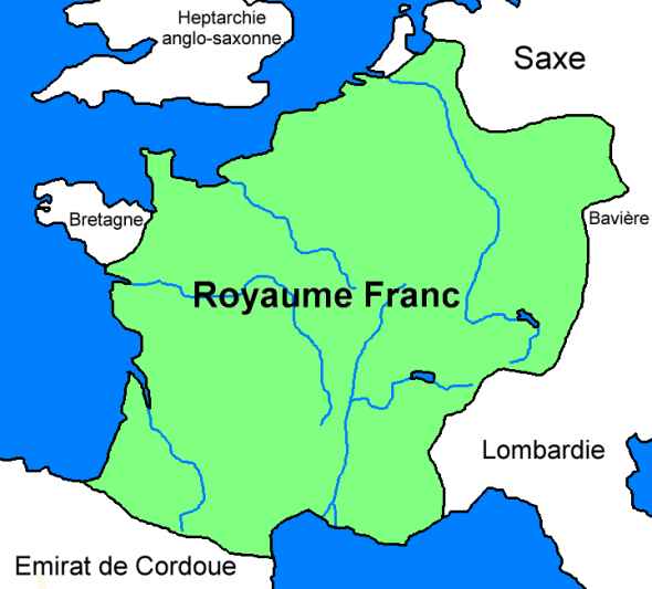 Le Royaume des Francs sous Pépin le Bref