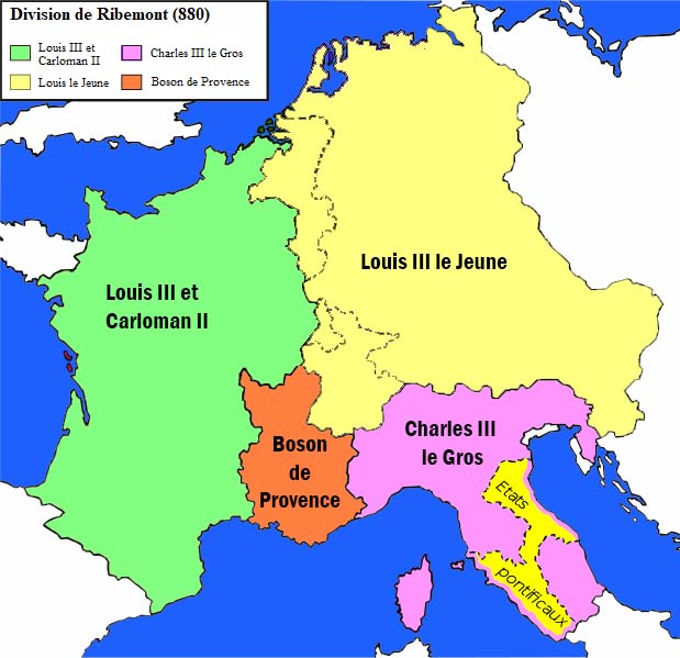 Le Traité de Meerssen (870)