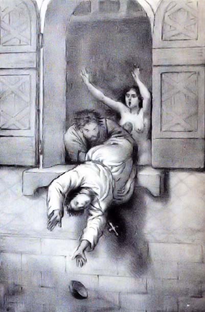 La mort du pape Jean XII