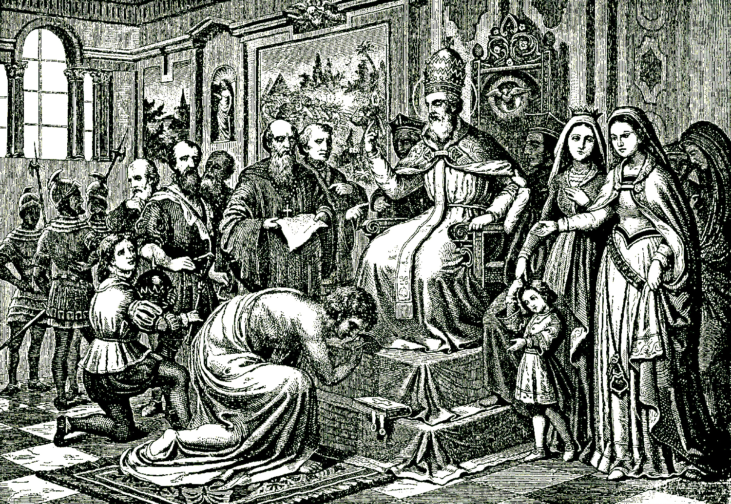 Querelle des Investitures - Canossa © DR