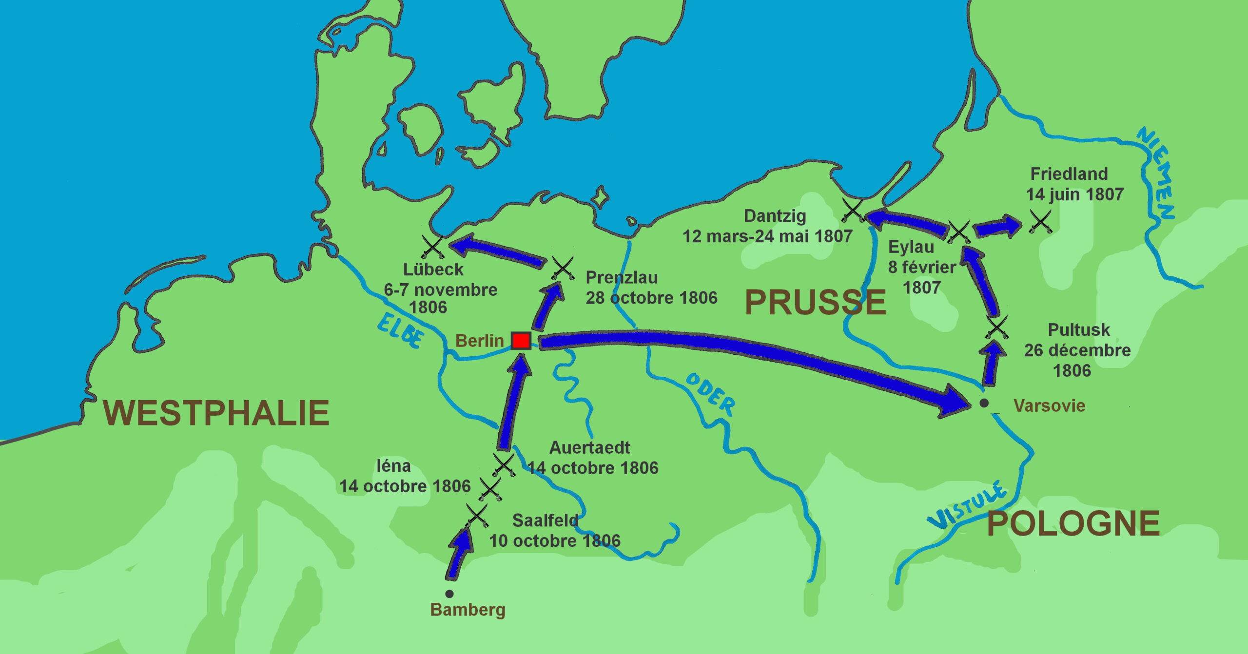 Campagne de Prusse et de Pologne
