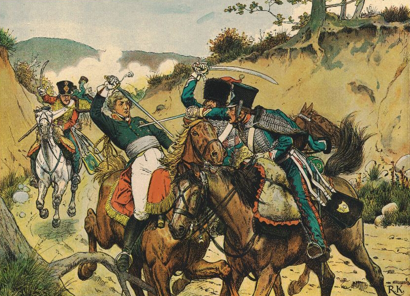 Le prince Louis-Ferdinand de Prusse à la bataille de Saalfeld