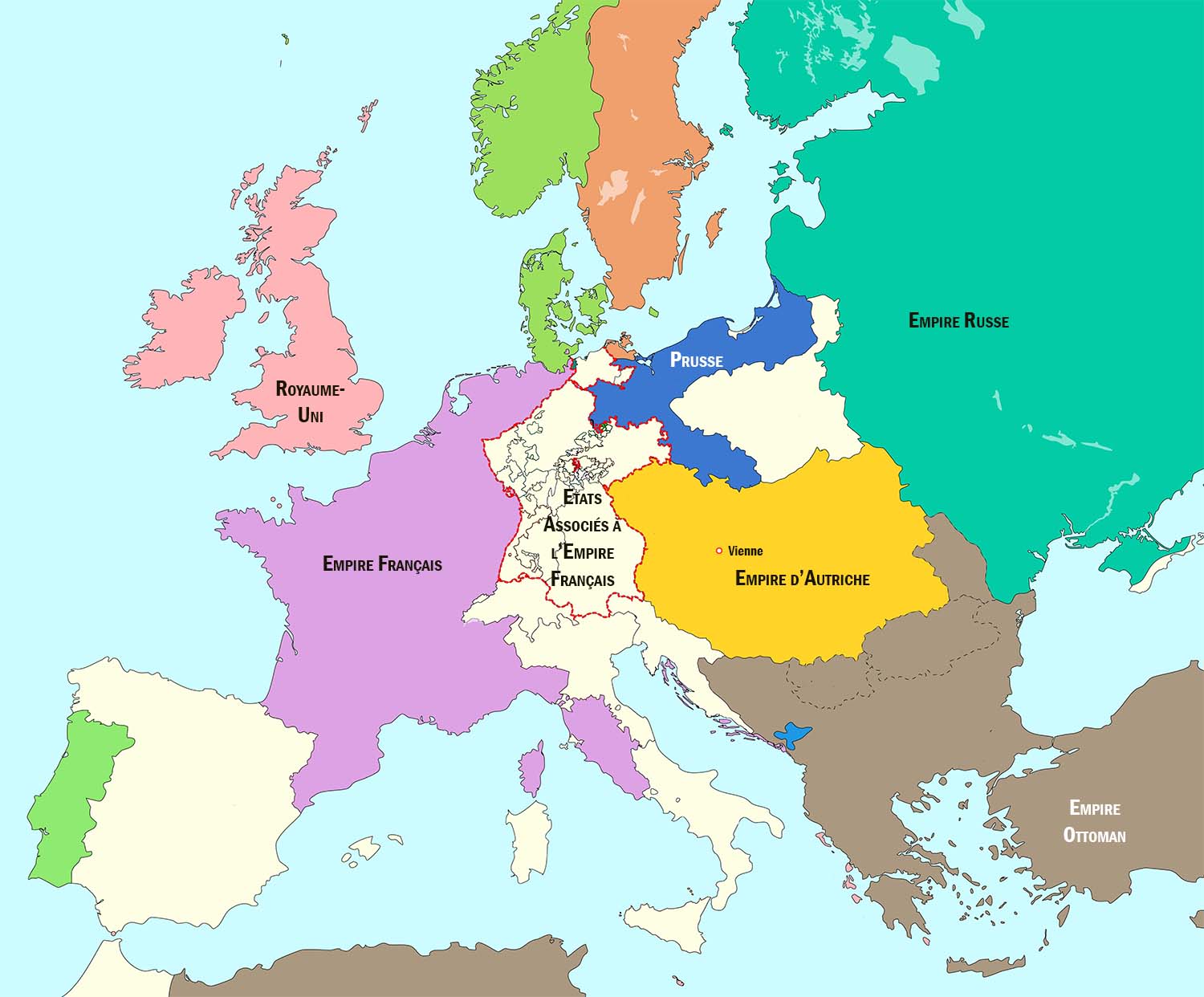 Europe en 1812