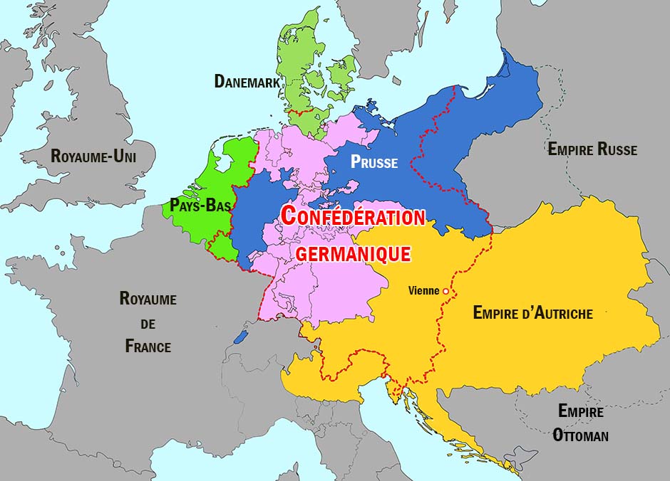 La Confédération germanique