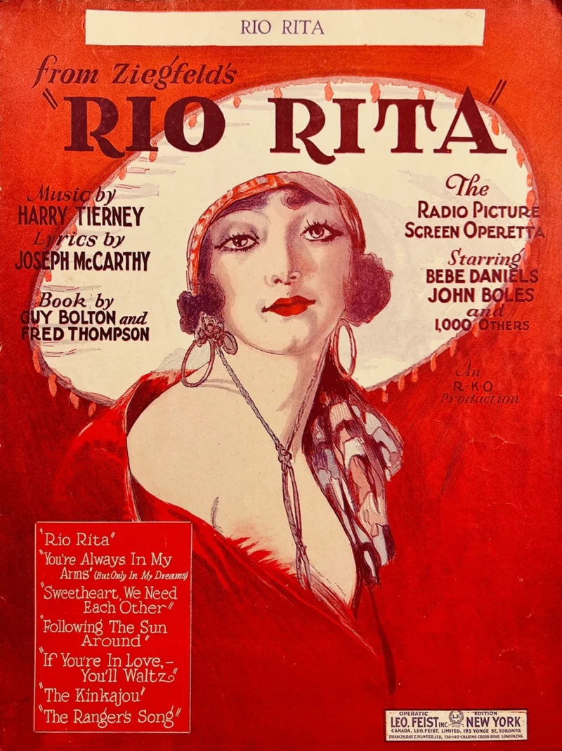 Partitions de "Rio Rita" "Rio Rita"