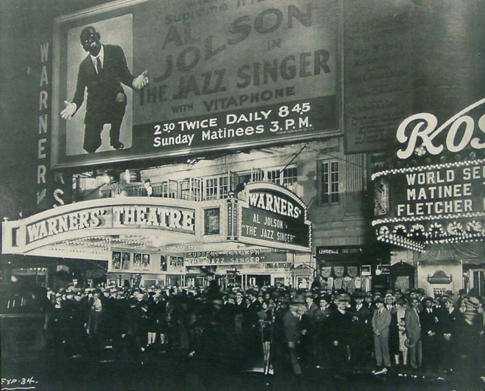 Al Jolson - "The Jazz Singer" - Première (6 oct 1927) Al Jolson - "The Jazz Singer" - Première (6 oct 1927)