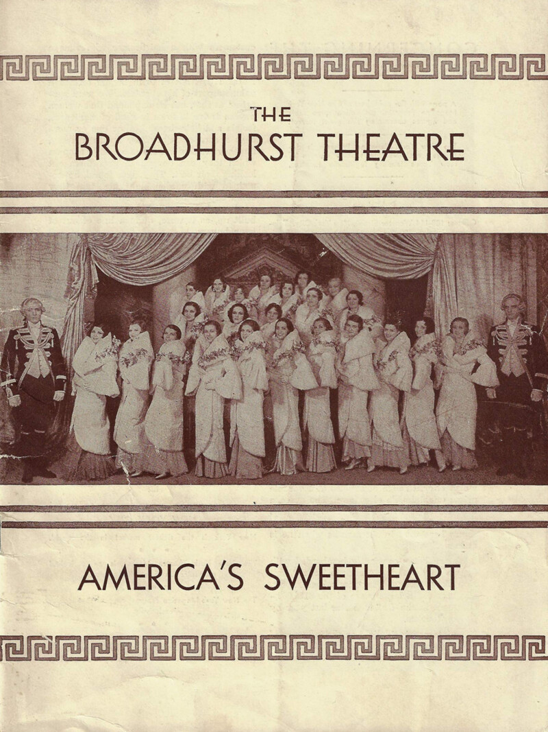 Programme de «America's Sweetheart»Version 1.0.0 Programme de «America's Sweetheart»