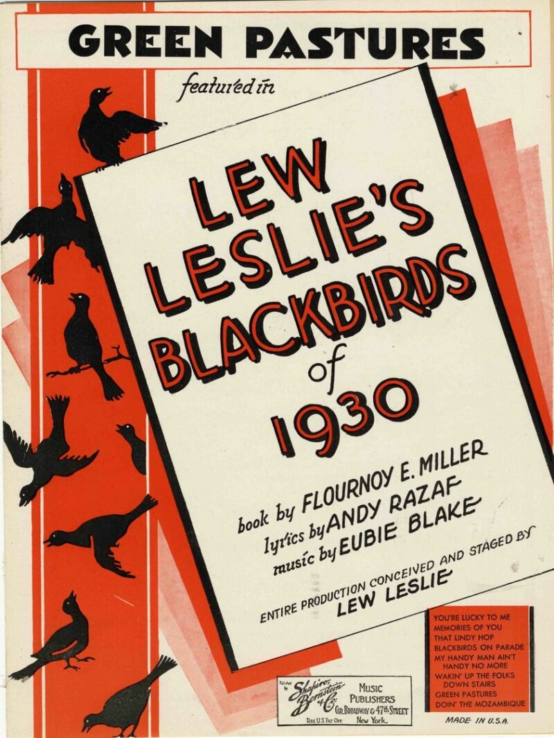 BlackBirds 1930