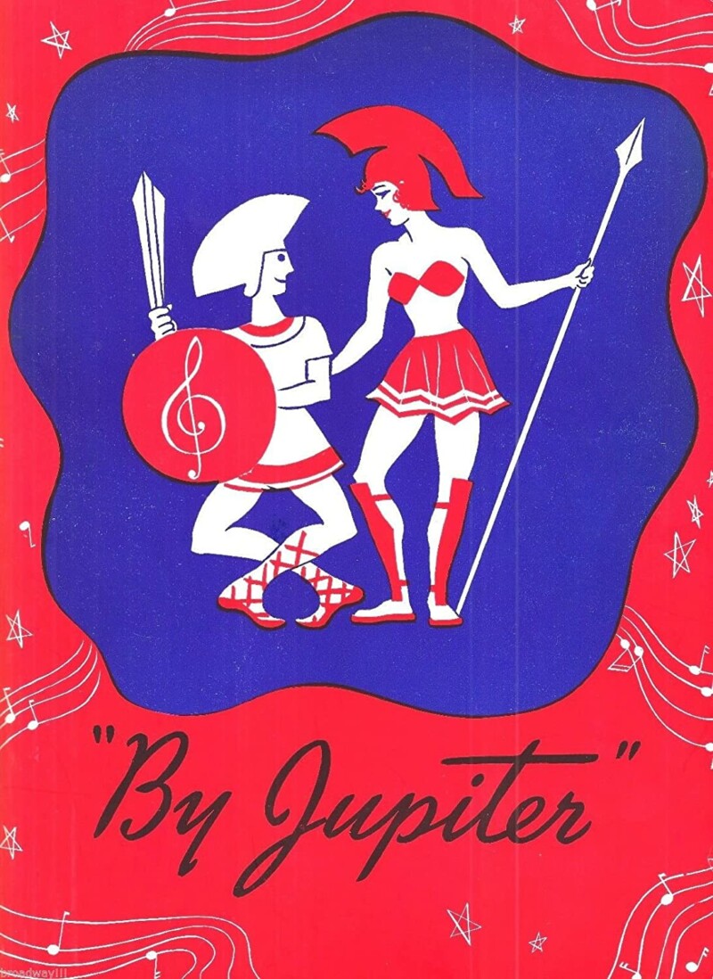 «By Jupiter»<br>Broadway 1942 - Programme «By Jupiter» Broadway 1942 - Programme