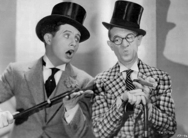 Wheeler & Woolsey dans «Peach O'Reno »<br>Film (1931) - RKO Wheeler & Woolsey dans «Peach O'Reno » Film (1931) - RKO