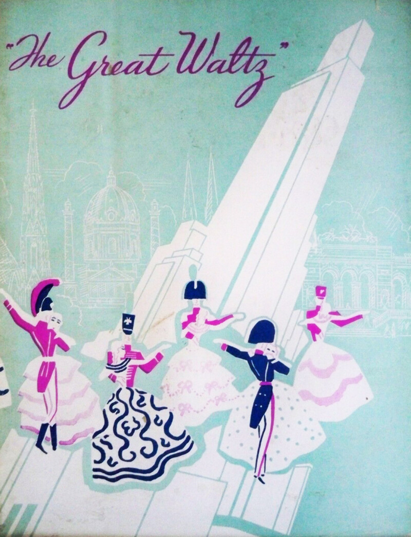 Souvenir Brochure de "The Great Waltz" Souvenir Brochure de "The Great Waltz"