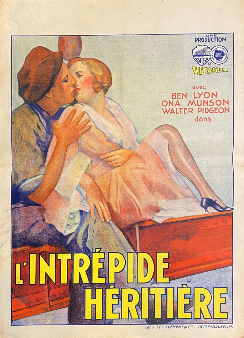 Affiche belge de «The Hot Heires» - Warner Bros Affiche belge de «The Hot Heires» - Warner Bros