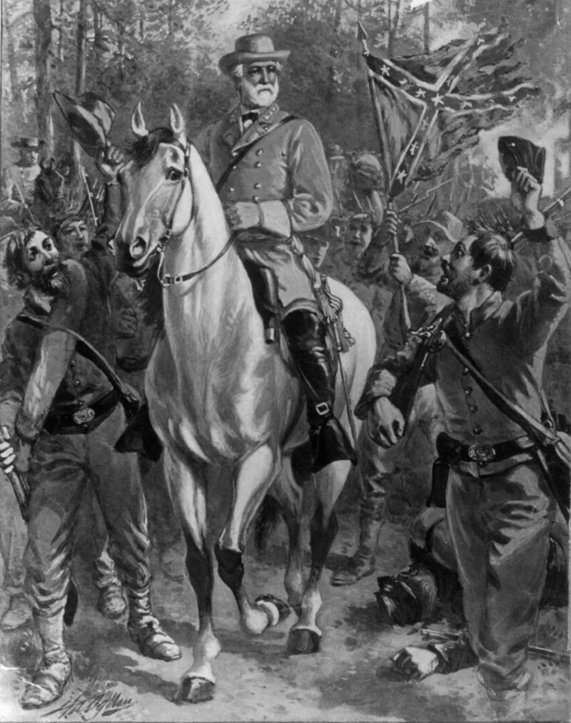 Robert E. Lee à Chancellorsville Robert E. Lee à Chancellorsville