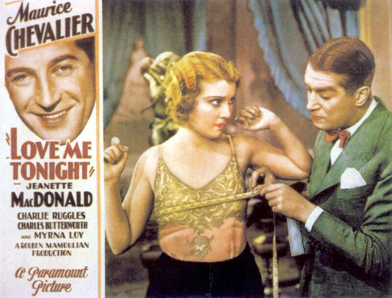 Maurice Chevalier et Jeanette MacDonald dans «Love Me Tonight» Maurice Chevalier et Jeanette MacDonald dans «Love Me Tonight»