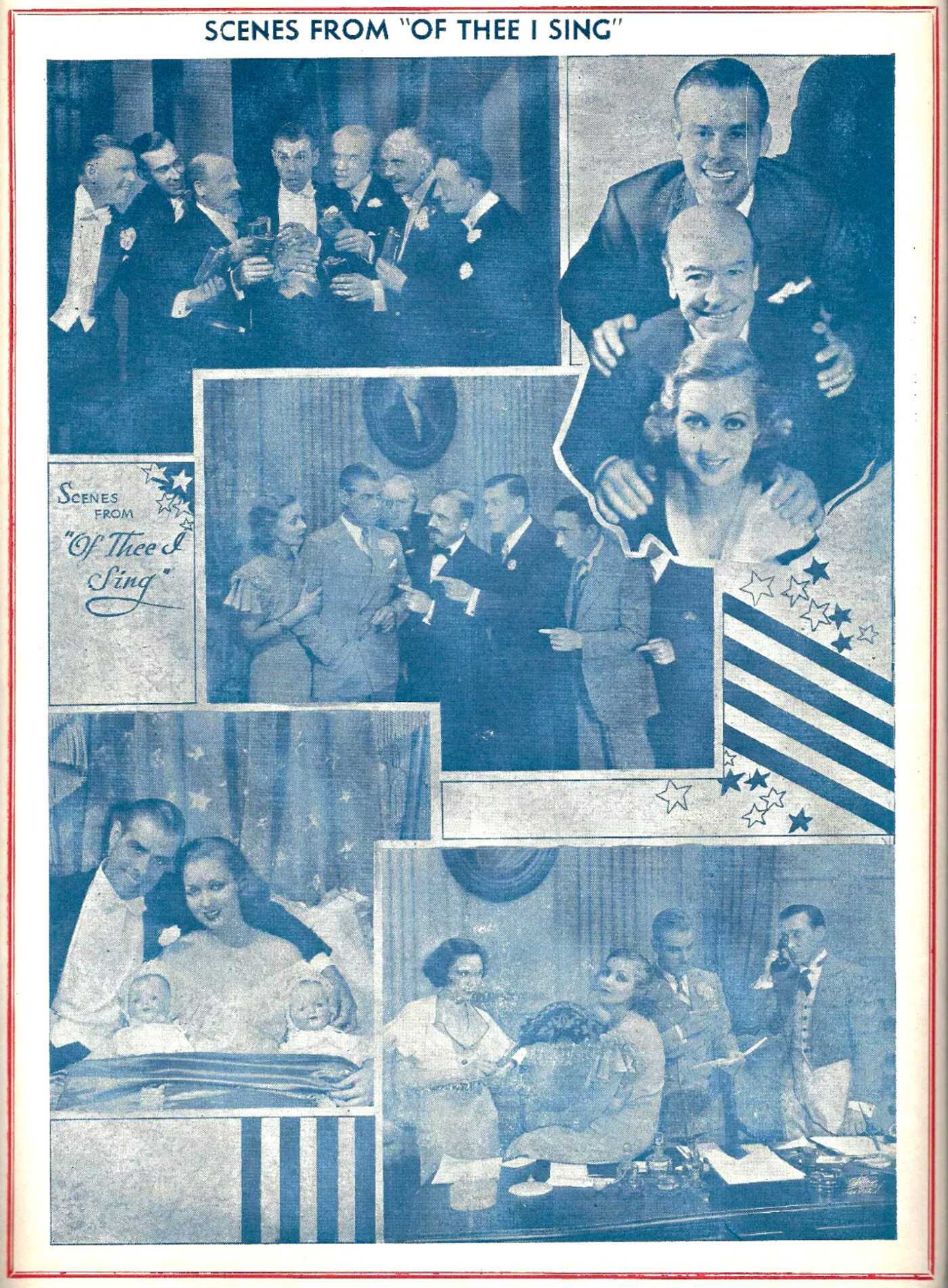 «Of Thee I Sing» - Souvenir Programme «Of Thee I Sing» - Souvenir Programme