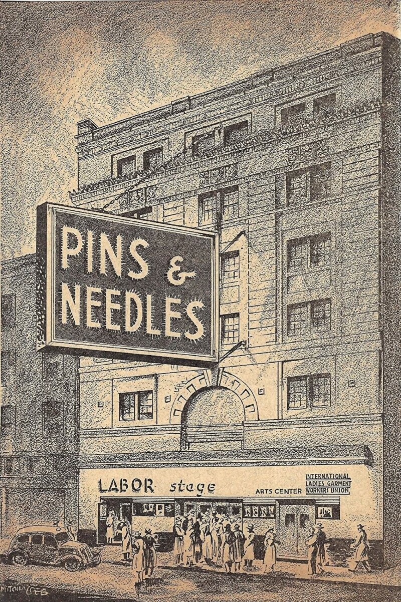 "Pins and Needles" - Labor Stage - Playbill Pins and Needles