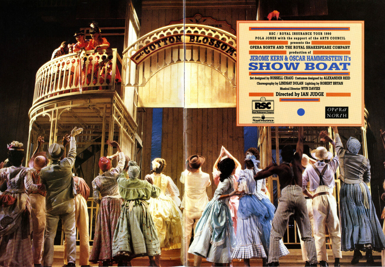 Programme - Show Boat - Birmingham (Show Boat décembre 1990) Show Boat décembre 1990 - Birmingham