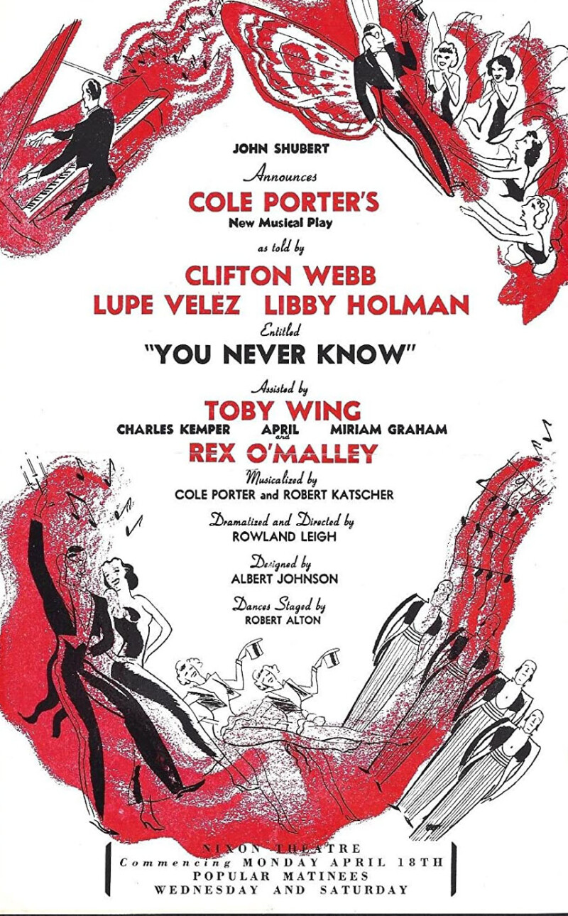 «You Never Know» - 1938 «You Never Know» - 1938