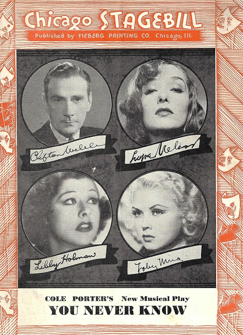 «You Never Know» «You Never Know» - Chicago Try-out - 1938