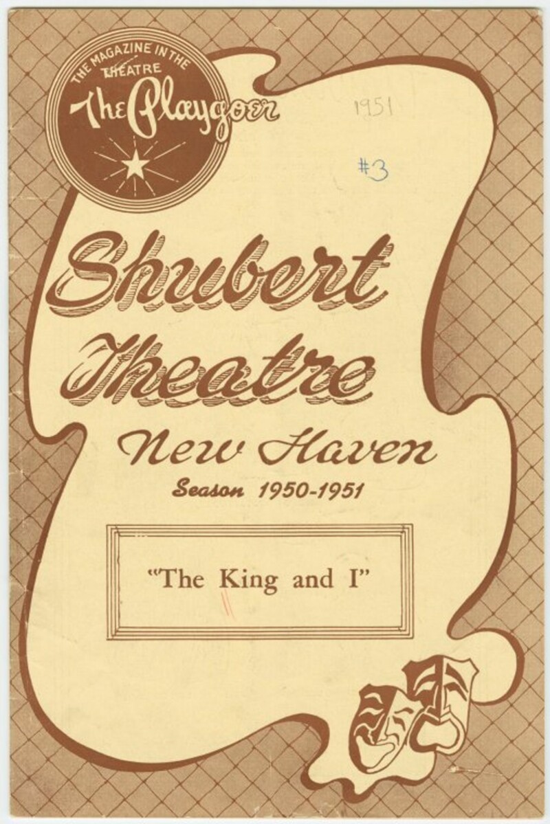 Programme de «South Pacific» - New Haven - Mars 1949 Programme de «South Pacific» - New Haven - Mars 1949