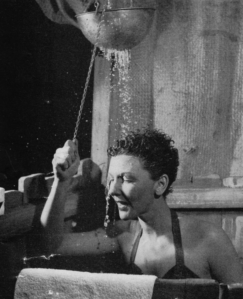 Mary Martin – Scène de la douche