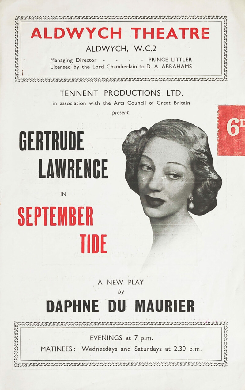 September Tide - Programme